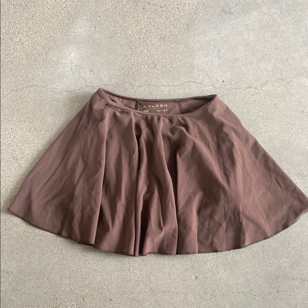 Aritzia Golden Skort